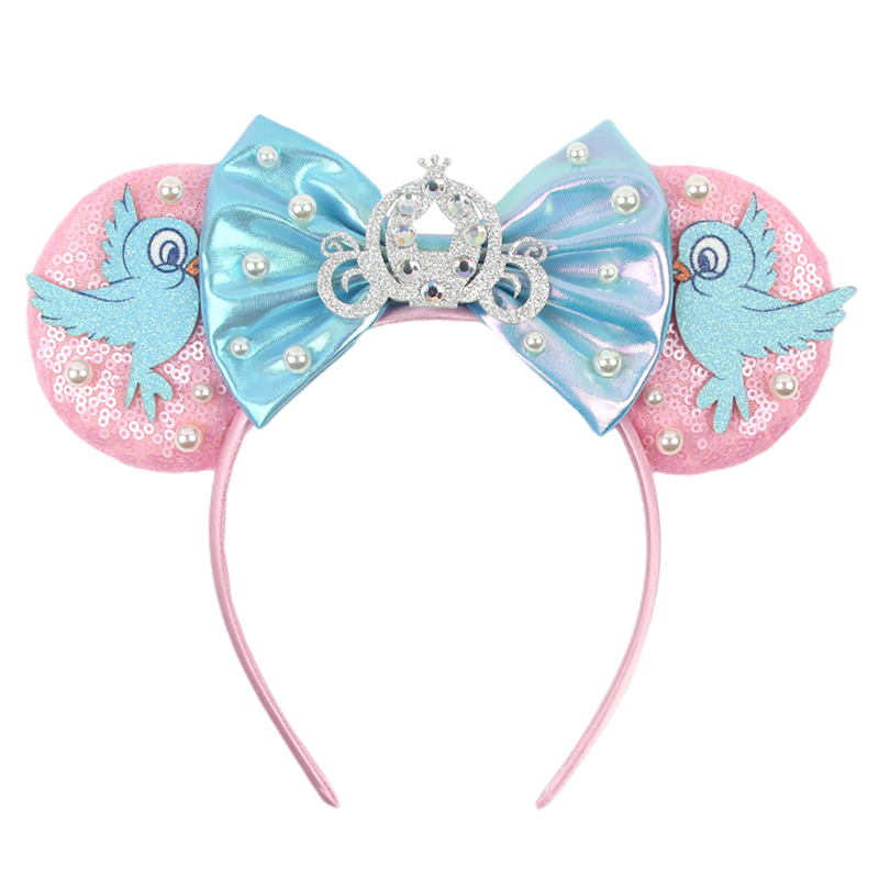 Cosplay Prop Bow - Disney Cinderella Mickey Mouse Ear Headband