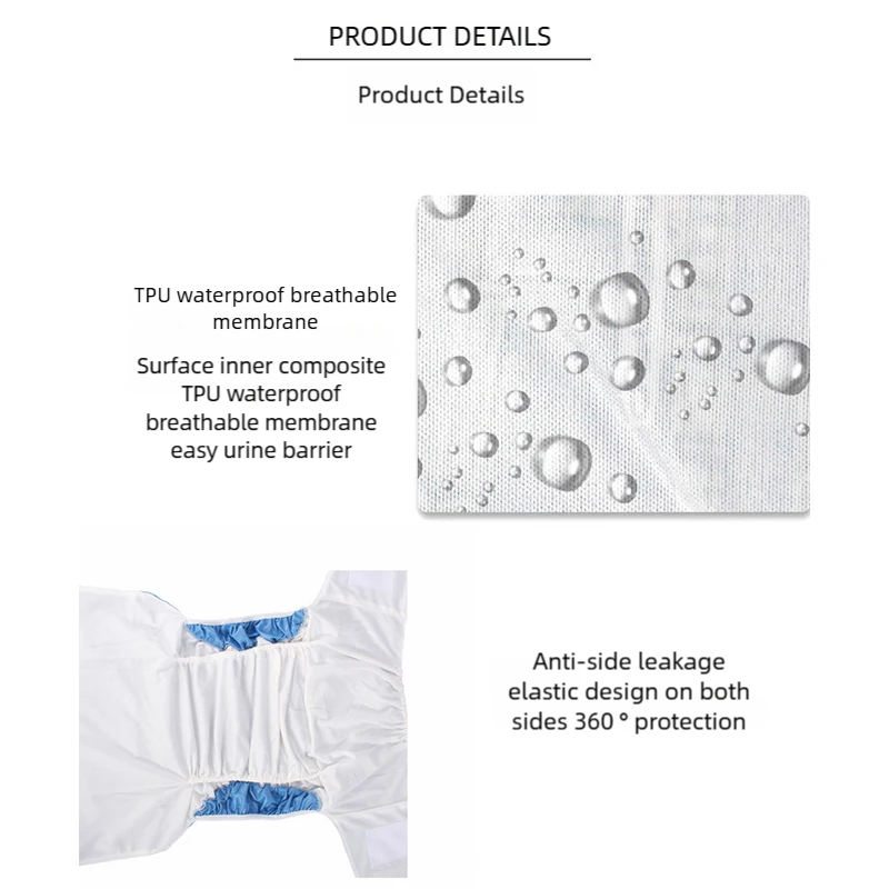Reusable Washable Adult Cloth  - Velcro Hook Loop review and price