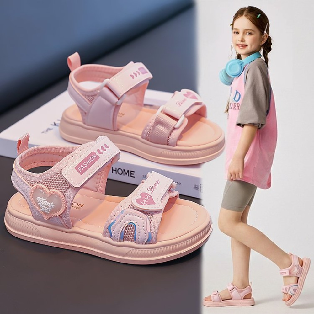 Girls' Heart-Shaped Princess S - Velcro Hook Loop review and price