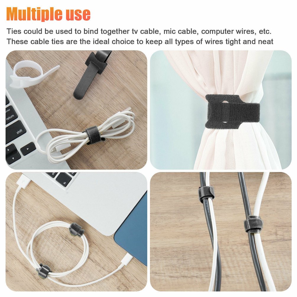 Velcros for Cables Cable Ties  - Velcro Hook Loop review and price