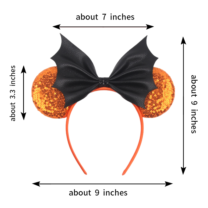 Halloween Mickey Ears Headband - Cosplay Prop Bow review and price