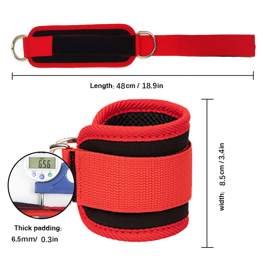 Fitness Ankle Straps Adjustabl - D Ring Strap review and price