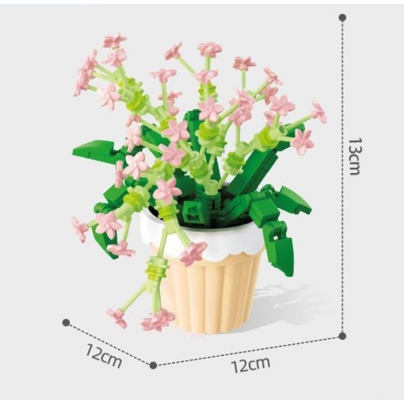 Building Block Potted Flower M - Cosplay Prop Building review and price