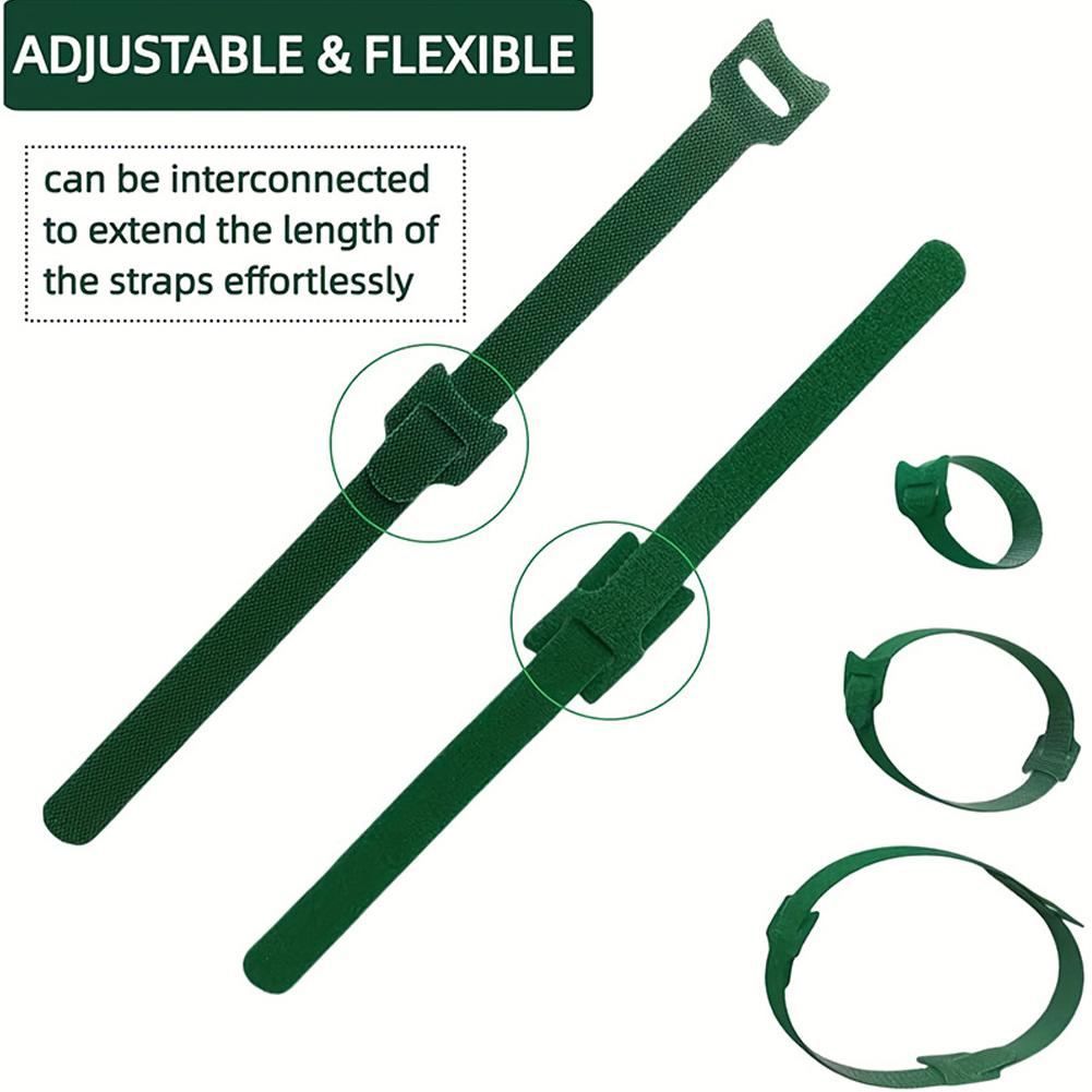 100pcs Reusable Adjustable Non - Velcro Hook Loop review and price