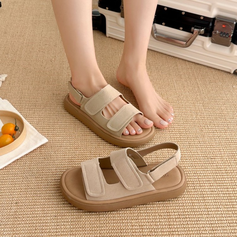 2026 Summer New Women's Thick- - Velcro Hook Loop review and price