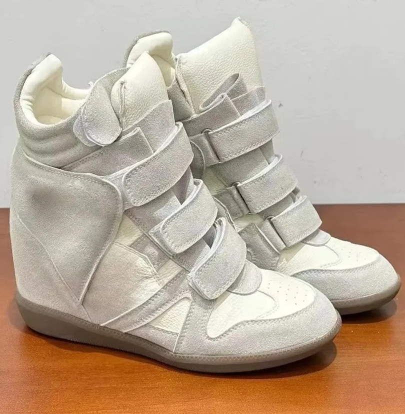 Women Hidden Wedge Heel High‑T - Velcro Hook Loop review and price